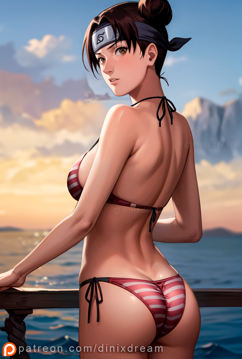 1girls, ai generated, bed, bedroom, big breasts, boruto: naruto next generations, breasts, cute, dinixdream, female, female focus, female only, fit, fit female, looking at viewer, male, naruto, naruto (series), naruto shippuden, penis, pussy, sex, stable diffusion, tenten, vagina, vaginal penetration