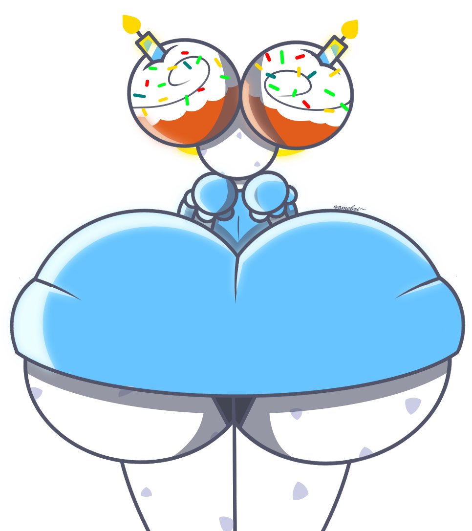 ass_bigger_than_head ass_focus backboob big_breasts clothed dumptruck_ass female female_only gameboi_(artist) huge_ass hyper_ass mimi_(gameboi) shortstack sideass underass