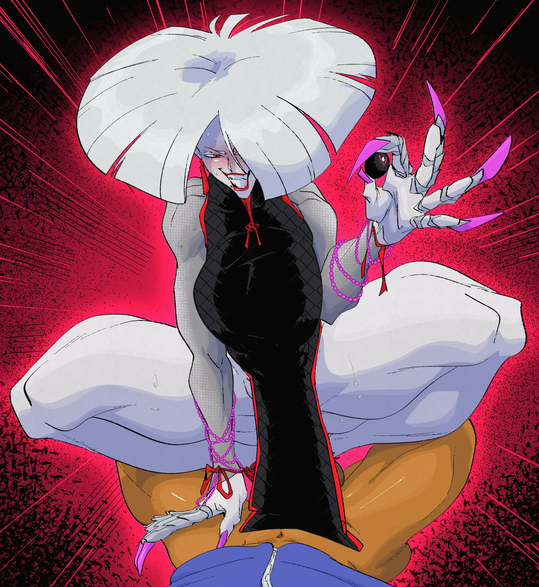 1boy, 1girls, a.k.i., alternate breast size, asian, asian female, ass, athletic, athletic female, big ass, big breasts, bottom heavy, breasts, bust, busty, capcom, chest, chinese, chinese female, cleavage, colored, curvaceous, curvy, curvy figure, digital drawing (artwork), eyebrows, eyelashes, eyes, female, female focus, fit, fit female, hair, hips, hourglass figure, huge ass, huge boobs, huge breasts, human, interracial, large ass, large boobs, large breasts, legs, lips, male, mature, mature female, partial male, protagonist (sf6), sex, short hair, slb, slim, slim waist, straight, street fighter, street fighter 6, thick, thick hips, thick legs, thick thighs, thighs, top heavy, top heavy breasts, upper body, voluptuous, voluptuous female, waist, white skin, wide hips