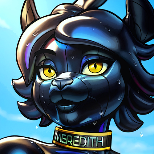 alexa_neon avatar_(disambiguation) black bondage collar drops furry icon invalid_tag latex low_res pool_toy reflective rubber shiny_(disambiguation)