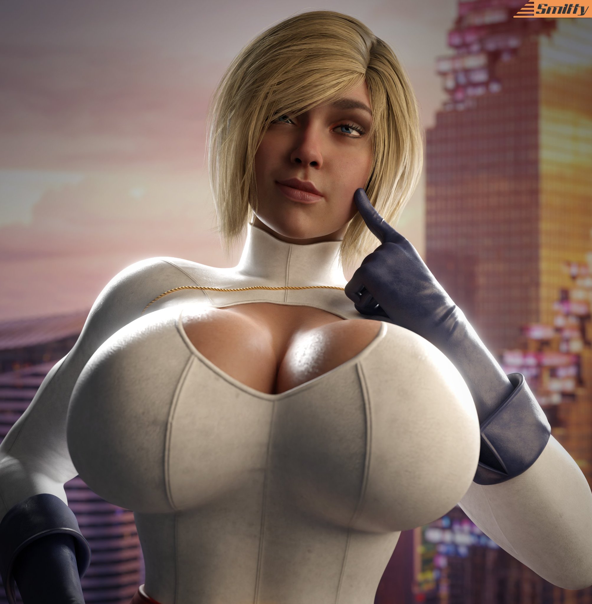 1girls, 3d, alien, alien girl, alien humanoid, alien look like human, athletic, athletic female, big breasts, blender, blonde hair, blue eyes, boob window, breasts, busty, chest, cleavage, curvaceous, curvy, curvy figure, dc, dc comics, digital media (artwork), eyebrows, eyelashes, female, female focus, female only, fit, fit female, fully clothed, hourglass figure, huge breasts, humanoid, injustice 2, kara zor-l, karen starr, kryptonian, large breasts, light skin, light-skinned female, power girl, power girl (injustice), smitty34, solo, superheroine, superman (series), top heavy, upper body, voluptuous