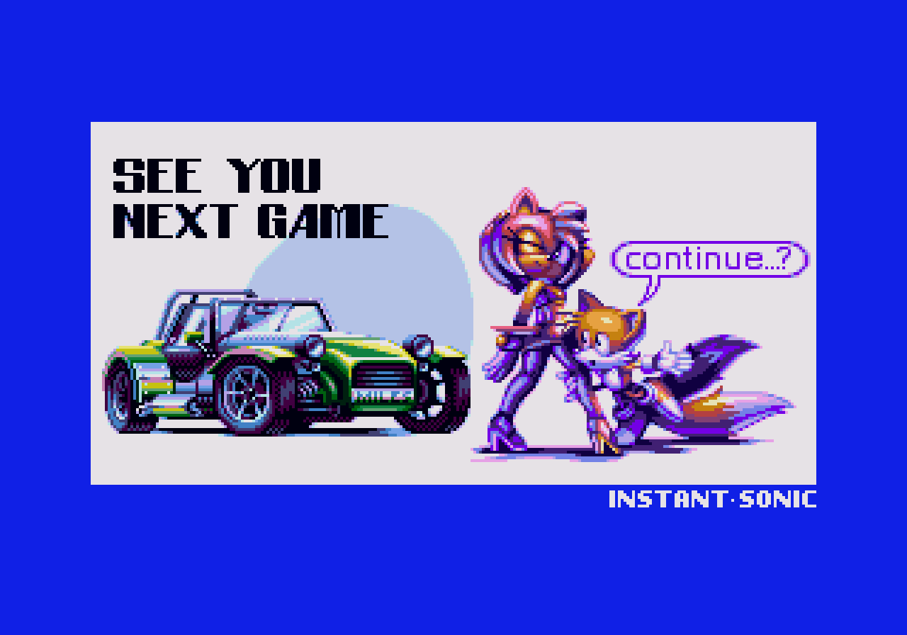 amy_rose bra car female furry high_heels hotred is_(artist) male pixel_art rockthebull sega servedasis skirt sonic_(series) sonic_the_hedgehog_(series) tails vehicle