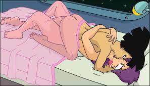 2d, 2girls, amy wong, asian, ass, black hair, female, female on top, futurama, interracial, licking neck, multiple females, multiple girls, mutant, naked, nude, nude female, purple hair, see-through, space, tagme, tagme (artist), turanga leela, window, yuri