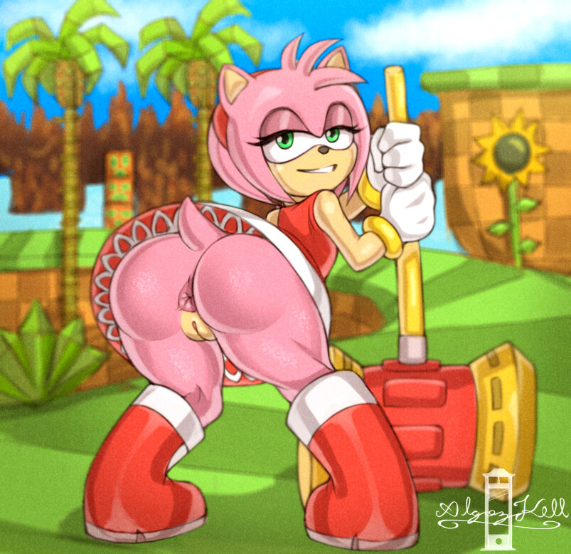 1girls 2020s 2023 2023s 20s accessory amy_rose animal_ears anthro_only anthrofied anus ass beige_fur big_ass big_butt black_nose bottom_heavy bracelet bracelets butt dat_ass digital_drawing_(artwork) digital_media_(artwork) dress dumptruck_ass dumptruck_butt eulipotyphlan fat_ass fat_butt female female_focus female_only genitals girly_girl gloves going_commando hairband hammer hedgehog hedgehog_girl hi_res huge_ass huge_butt humanoid_genitalia humanoid_hands humanoid_pussy humanoid_vagina looking_at_viewer lucas.mist mammal massive_ass massive_butt multicolored_fur piko-piko_hammer piko_piko_hammer pink_fur plump_ass presenting presenting_anus presenting_ass presenting_butt presenting_genitalia presenting_hindquarters presenting_pussy presenting_vagina pussy red_dress round_ass round_butt sega smile sonic_(series) sonic_team sonic_the_hedgehog_(series) standing tail tan_fur teenager thick thick_ass thick_butt thick_thighs two_tone_fur video_games weapon wide_hips young