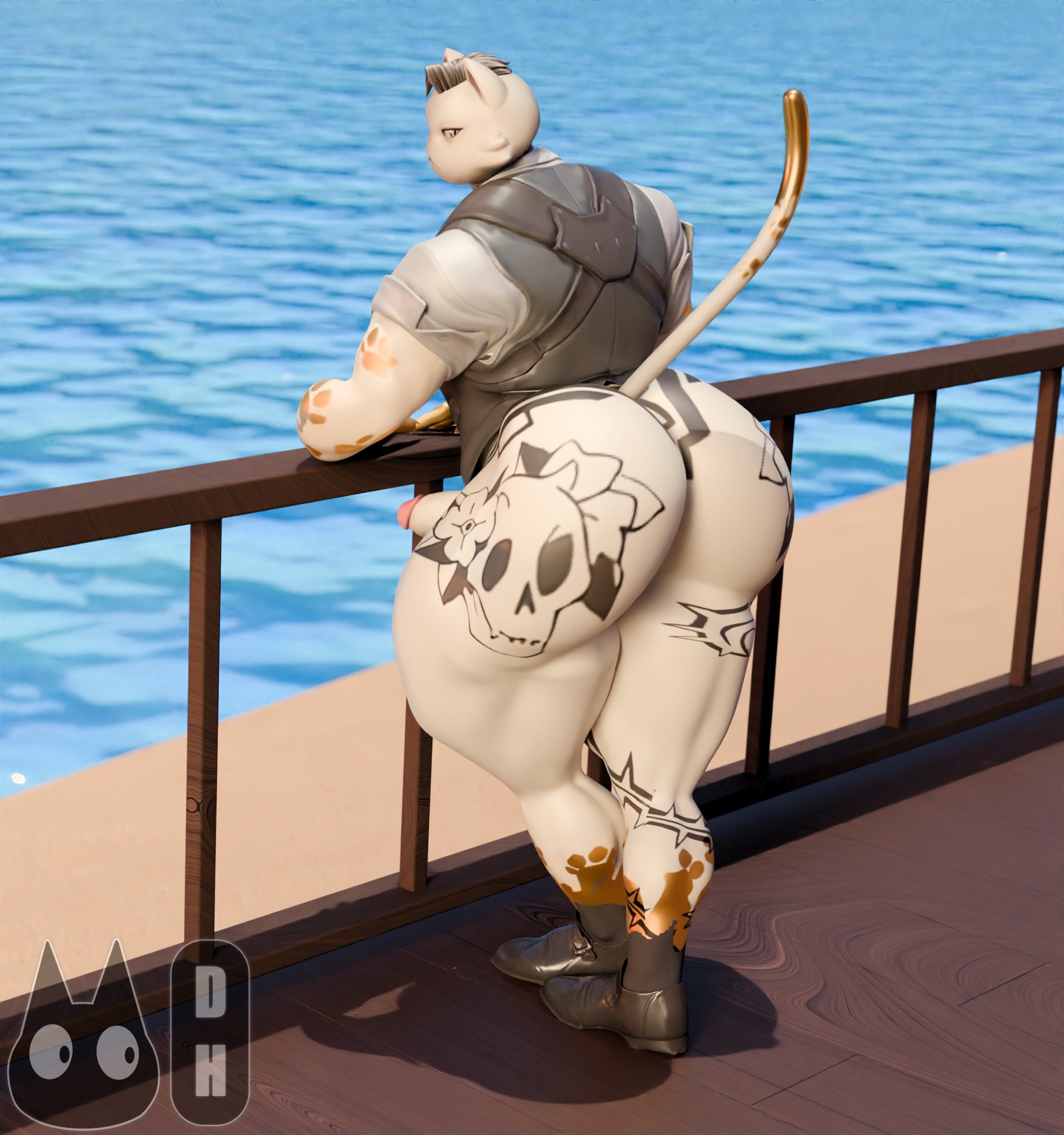 ass, big ass, epic games, fortnite, gay, huge ass, large ass, male, male only, meowdas, muscular, muscular male