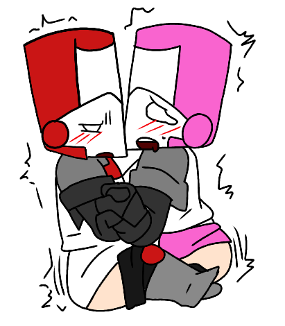 big_head castle_crashers gay pink_knight red_knight_(castle_crashers) tagme toony