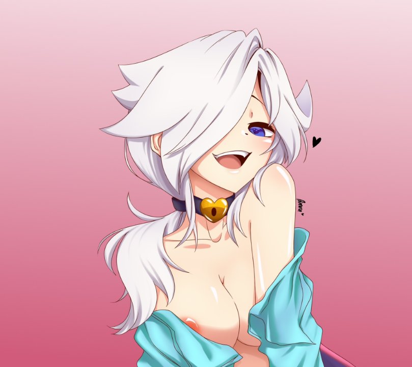 1girls, brawl stars, breasts, colette (brawl stars), female, light skin, light-skinned female, smooth skin, solo, solo female, tagme, white hair
