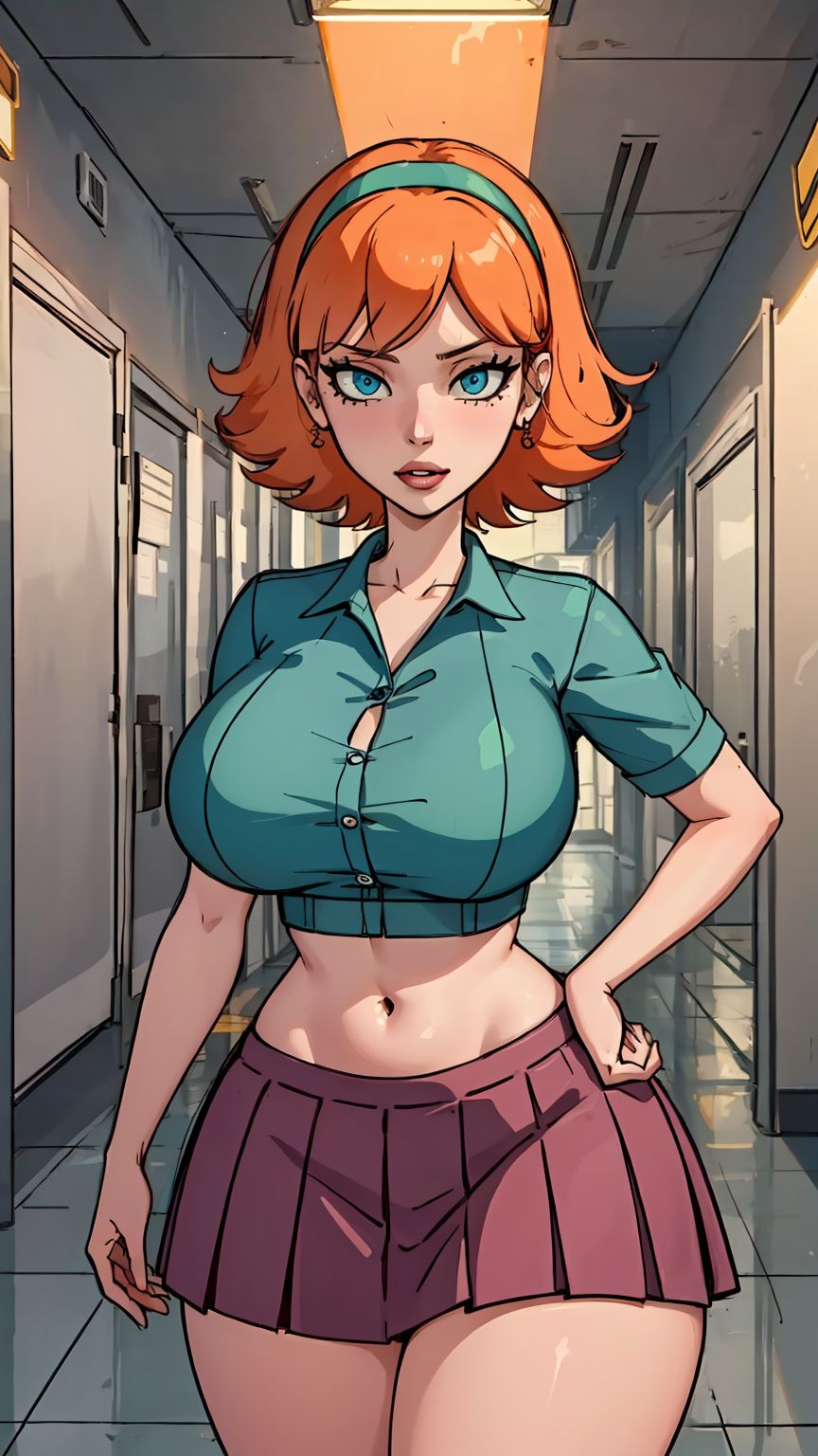 1girls, ai generated, female, female only, jessica (rick and morty), rick and morty, tagme