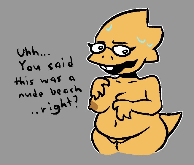 alphys breasts mossygarbage pussy senftember senftember_(2023) tagme undertale undertale_(series)