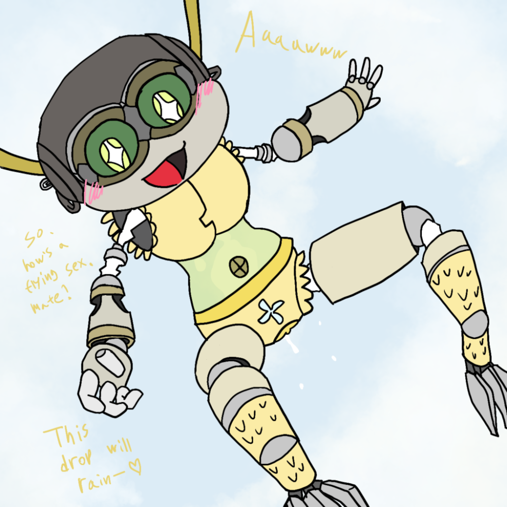 air_wubbox anthro barhindsocket cum_in_pussy epic_wubbox female midair my_singing_monsters robot