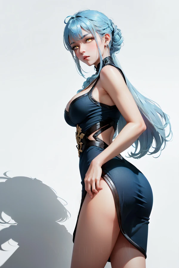 ai_generated aov arena_of_valor big_breasts large_breasts yue_(aov)