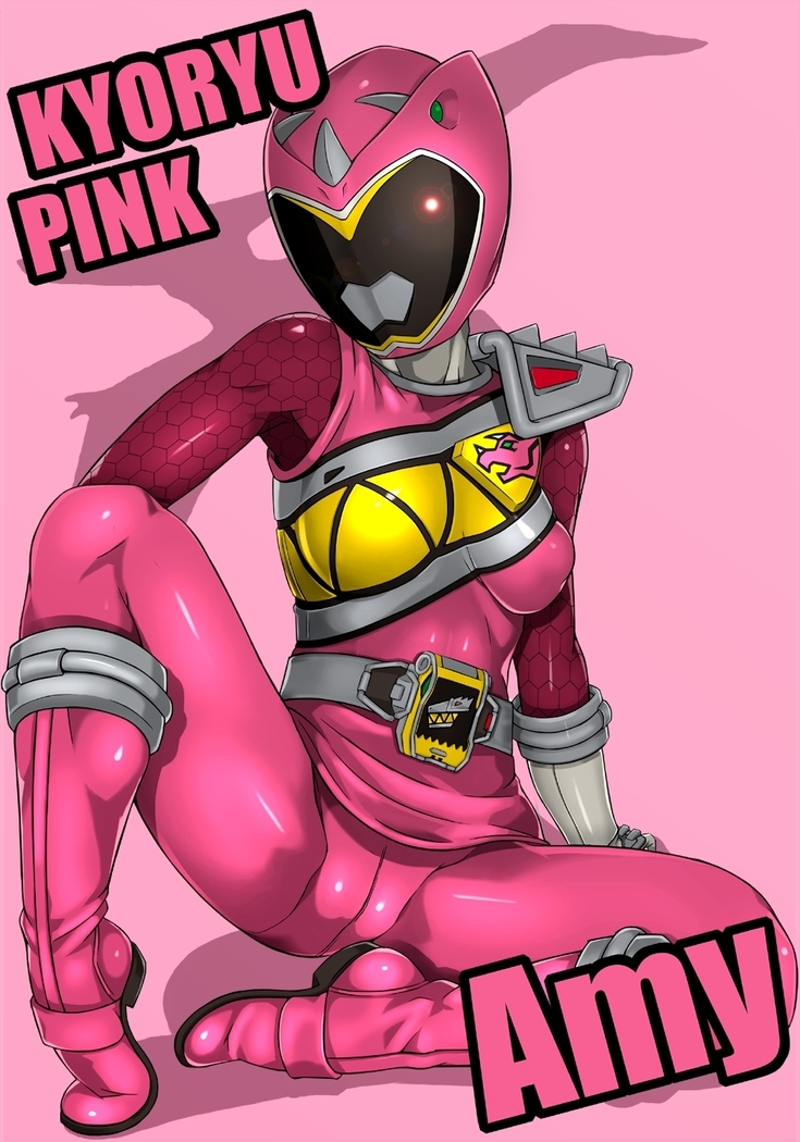 1girls amy_yuzuki belt bodysuit boots breasts cameltoe full_body full_body_suit glove gloves helmet heroine kyoryu_pink legs legs_apart looking_at_viewer medium_breasts pink_background pink_boots pink_footwear pink_helmet pink_pants pink_shirt pink_skirt pussy sakuradou shoulder_pads simple_background sitting solo solo_female spread_legs suit super_sentai thighs vagina white_glove white_gloves zyuden_sentai_kyoryuger