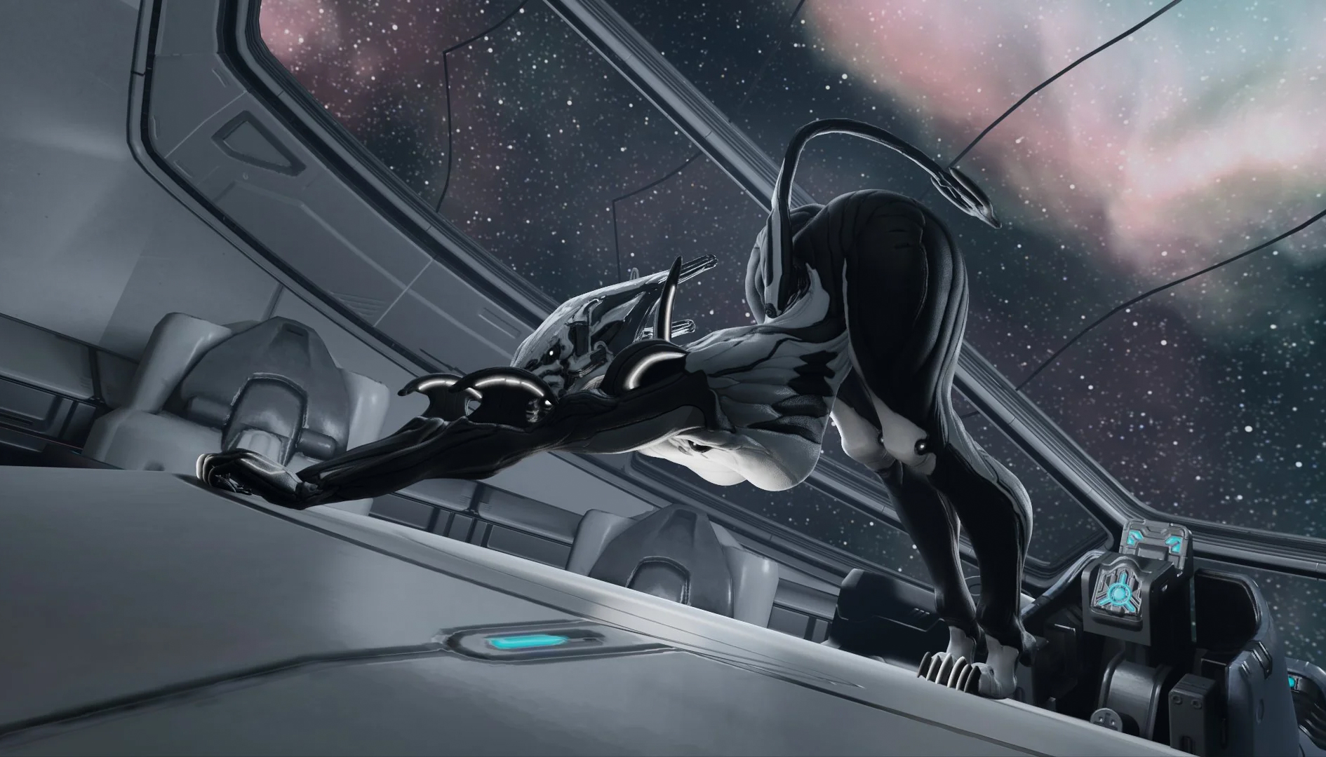 1girls, 3d, ass, breasts, child bearing hips, edit, edited, female, hips, large ass, medium breasts, skelexx, skxx elliot, tail, thick thighs, thighs, valkyr (warframe), warframe, wide hips