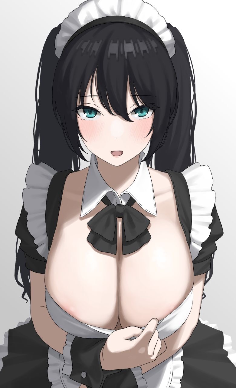 breasts kaminari_doon maid tagme