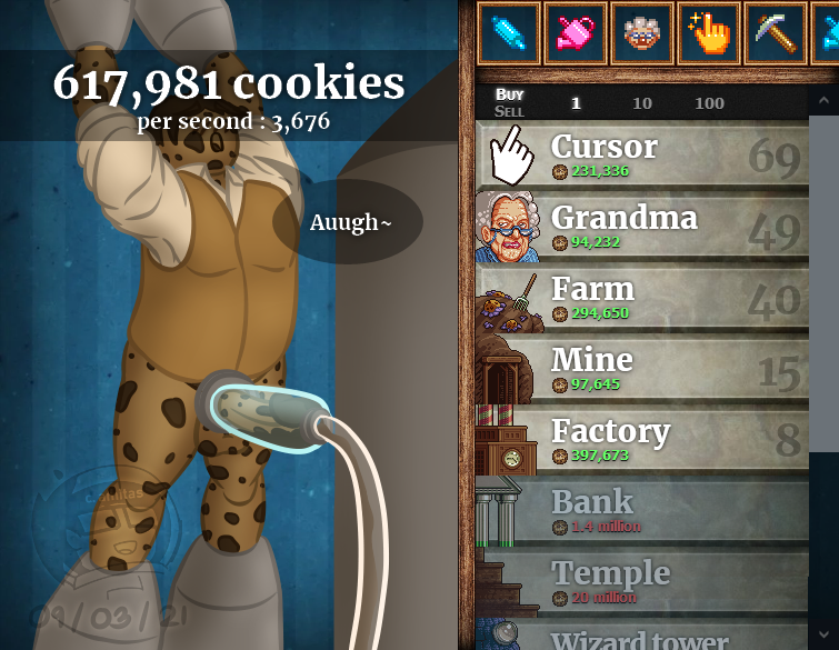 anthro anthro_only anthrofied bondage bound chocolate_cum chocolate_milk cookie cookie_clicker food_creature food_humanoid gameplay_mechanics iwtbat_(artist) male male_milking milking milking_machine penis_milking solo solo_focus solo_male