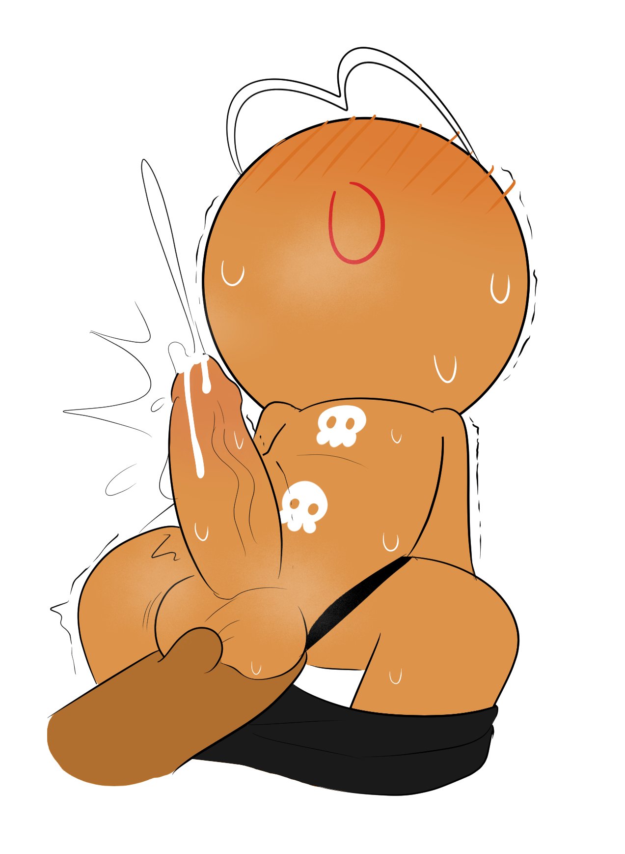 2025, 2boys, anthro, balls, balls fondling, ballsack, blue eyes, blush, blush lines, blushing, blushing profusely, bow, bowtie, cock, cookie, cookie run, cookie run kingdom, cookie run ovenbreak, cookie run: tower of adventures, duo, duo male, floppy cock, fondling, fondling balls, gingerbrave, humanoid genitalia, humanoid penis, kuwoesque, male, male only, male/male, no humans, non-human, non-human only, penis, sweat, sweatdrop, sweating, sweaty, sweaty body, tagme, testicles, tuxedo, vein, veiny, veiny penis