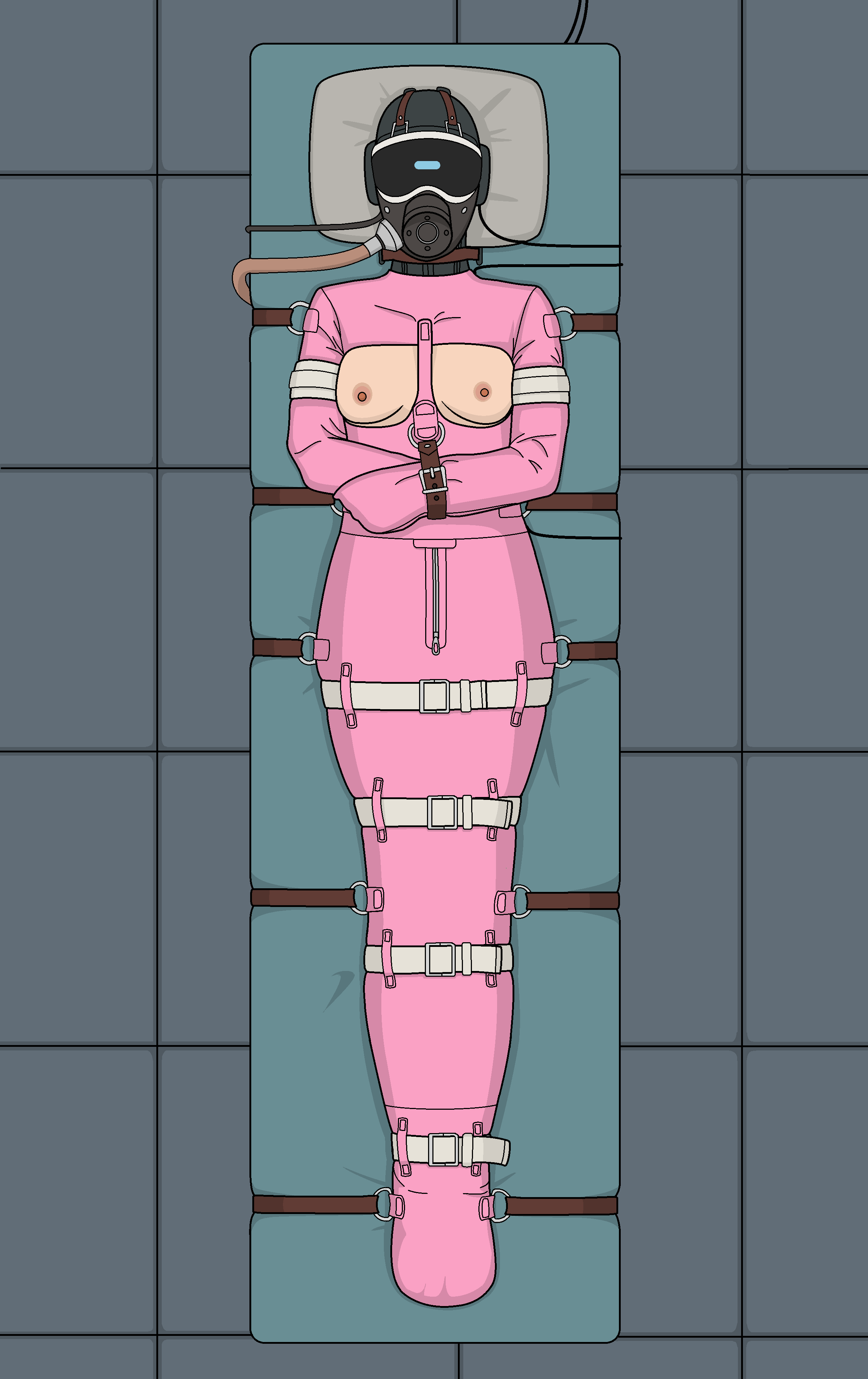 bondage bondage_gear bound female female_only femsub png stationary_restraints story story_at_source story_in_description thndrstrike