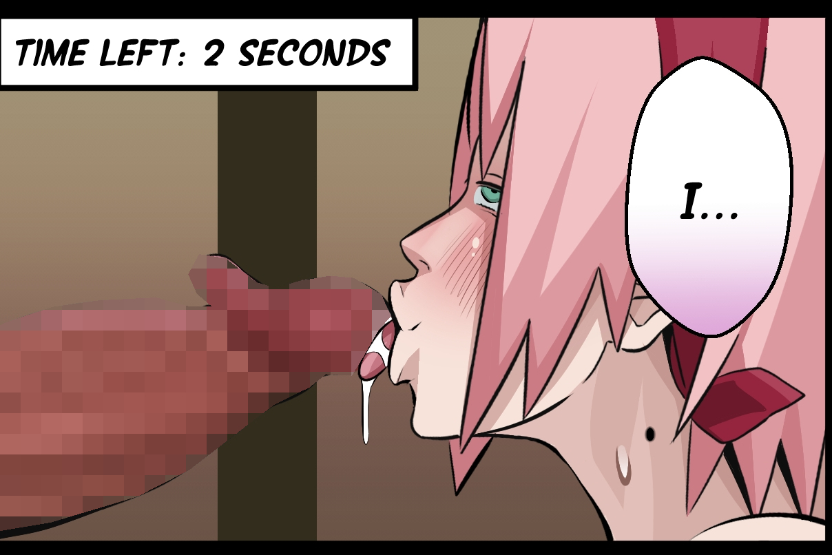 1boy, 1girls, big penis, blowjob, blowjob face, blush, bob cut, censored, cum, cum drip, cum dripping, cum dripping from penis, cum in mouth, cum inside, cum on tongue, cumdrip, dark skin, dark-skinned male, dialogue, english text, erection, fellatio, female, female focus, green eyes, haruno sakura, headband, hi res, high resolution, highres, huge cock, interracial, kimkun0162, konohagakure symbol, large penis, licking penis, light skin, light-skinned female, male, medium hair, mosaic censoring, narrowed eyes, naruto, naruto (series), naruto shippuden, naughty face, open mouth, oral, pale skin, pale-skinned female, penis, penis awe, pink hair, raikage, sakura haruno, shoulder length hair, shounen jump, side view, speech bubble, spiky hair, story, sucking, sucking penis, suckling, sweat, sweatdrop, text, thick penis, tongue, tongue out