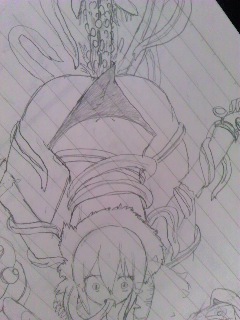 female female_only oral professor professor_(ragnarok_online) ragnarok_online restrained sketch tentacle vaginal_penetration