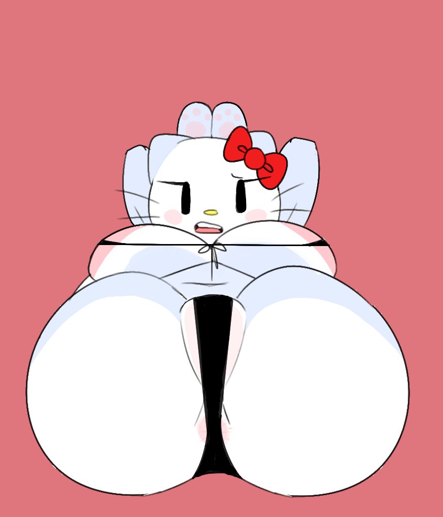 female, furry, hello kitty, hello kitty (character), hello kitty (series), sanrio, savagensfw, tagme