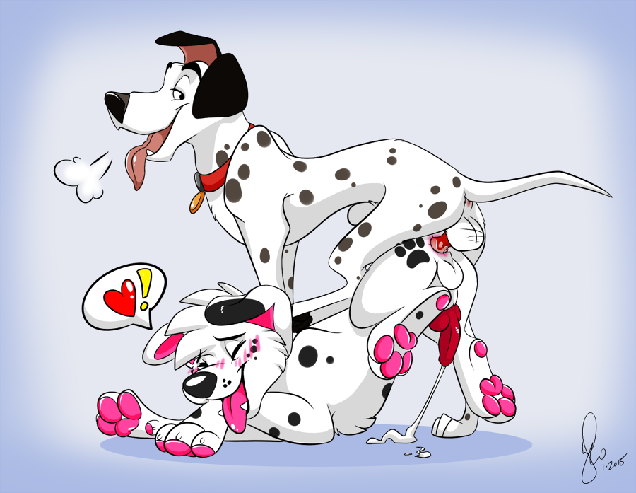 101_dalmatians air_puff anal anal_sex animal_genitalia animal_penis anthro anthro_on_feral anthro_penetrated anus balls black_nose black_spots blush blush_lines bodily_fluids button_ears canid canine canine_genitalia canine_penis canis collar collar_only collar_tag cum cum_on_ground cum_while_penetrated dalmatian disney doggy_style domestic_dog duo feral feral_penetrating feral_penetrating_anthro floppy_ears footprint from_behind_position fur genital_fluids genitals heart intraspecies intraspecies_bestiality knot male male/male male_penetrated male_penetrating male_penetrating_male mammal markings nude pawpads pawprint pawprint_marking penetration penis pink_inner_ear pink_pawpads pink_tongue pongo pup1k red_collar red_penis sex speech_bubble spots spotted_body spotted_fur tongue tongue_out toony whisker_markings white_body white_fur wintersnowolf zoophilia