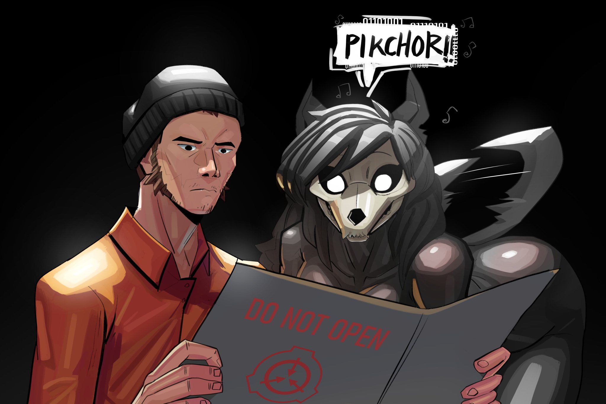black body, black fur, black hair, mal0, malo, miscuitsxd, scp foundation, scp-1471, scp-1471-a, tagme