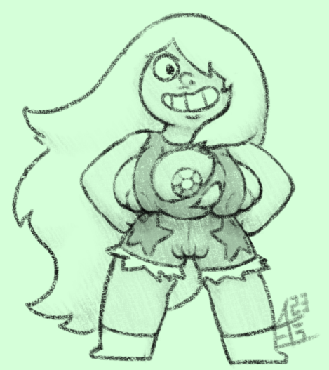 2023 3_breasts amethyst_(steven_universe) artist_signature black_and_white camel_toe cameltoe gem gem_(species) hatching_(texture) kinktober long_hair multi_breast multi_genitalia multi_pussy one_eye_covered one_eye_obstructed pussy ripped_clothing ripped_shirt self_upload shorts shortstack sketch steven_universe torn_clothes torn_clothing torn_shirt wide_stance yetig