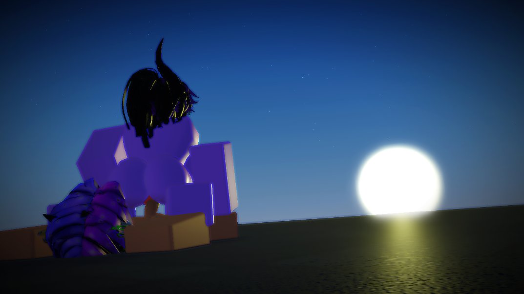 1boy 3d catboy female galaxy_rule34 reverse_cowgirl_position roblox robloxian self_upload sunset tagme