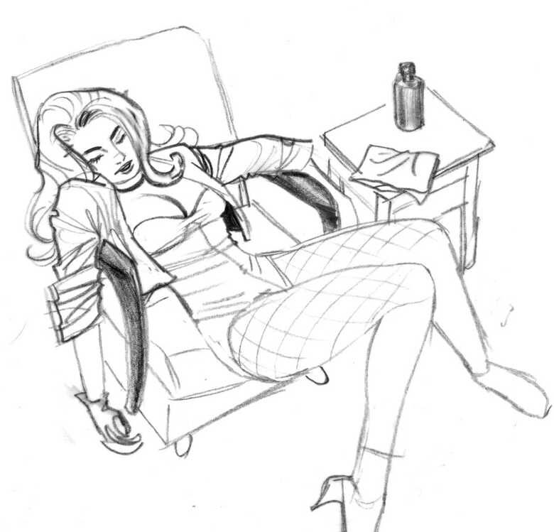 1girls black_canary breasts captured_heroine chair chloroform damsel_in_distress dc dc_comics dinah_lance eyes_closed female female_only female_penetrated femsub forced_submission kidnapped knocked_out monsieurpaul passed_out sleeping thick_thighs unconscious