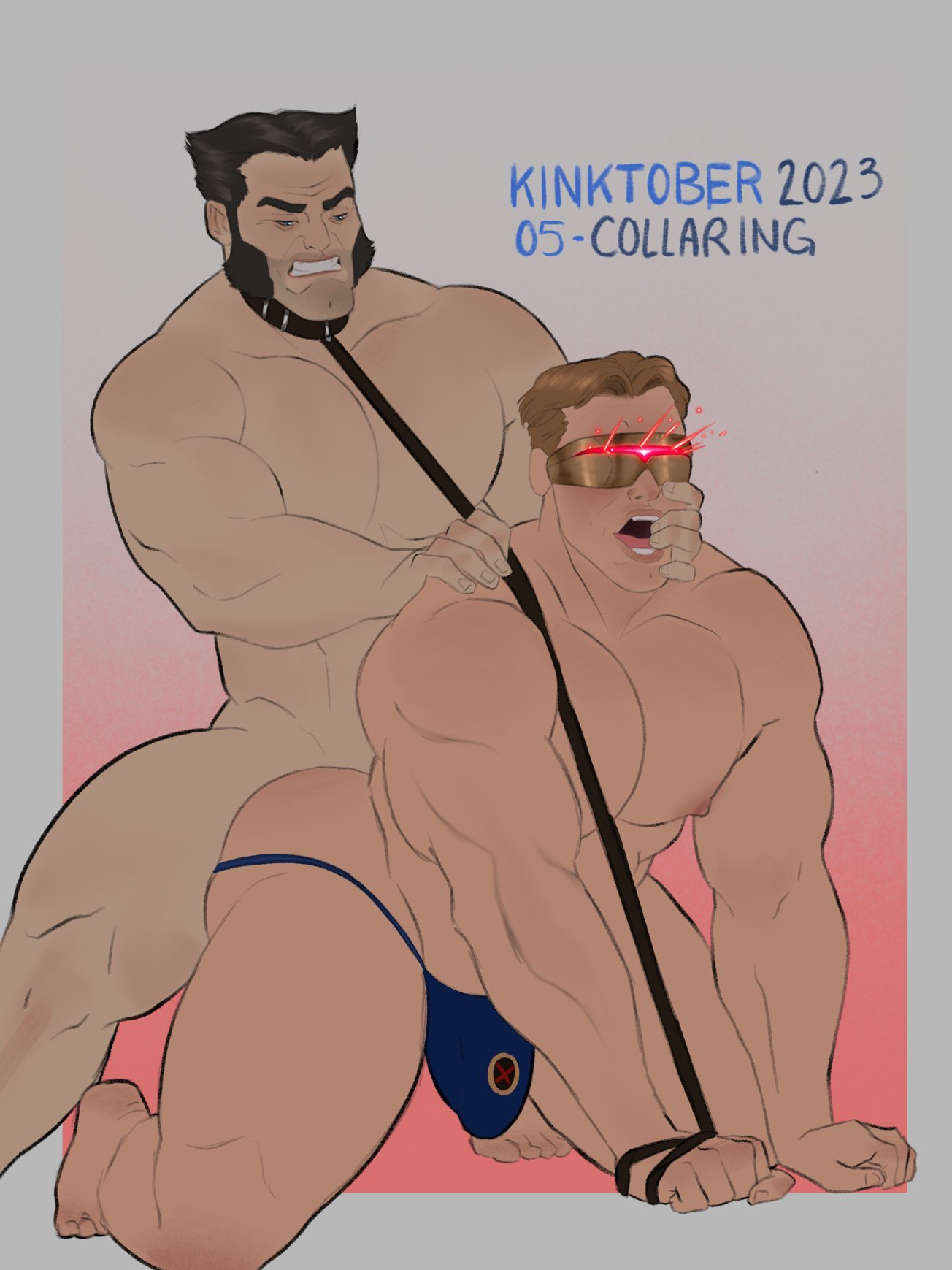 2boys big_ass big_butt cyclops_(x-men) gay gay_sex lemonycactus male male_only marvel marvel_comics muscles muscular muscular_arms muscular_male muscular_thighs scott_summers uncensored wolverine_(x-men) x-men yaoi