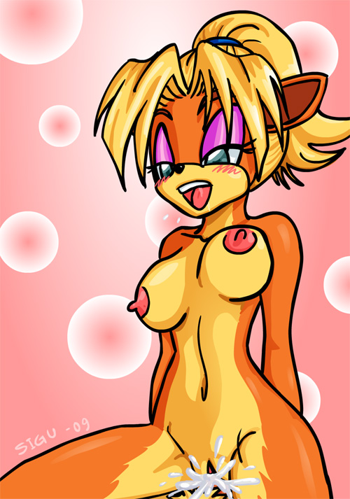 2009 animal_ear anthro bandicoot blush bouncing_breasts breasts brother_and_sister coco_bandicoot color cowgirl_position crash_(series) crash_bandicoot crash_bandicoot_(series) crash_mind_over_mutant creampie cum cum_in_pussy exposed_breasts female fur furry furry_breasts girl_on_top incest large_breasts male mammal marsupial navel nipples nude open_mouth penis pussy sex sigu smile straight straight_hair vaginal_penetration vulva