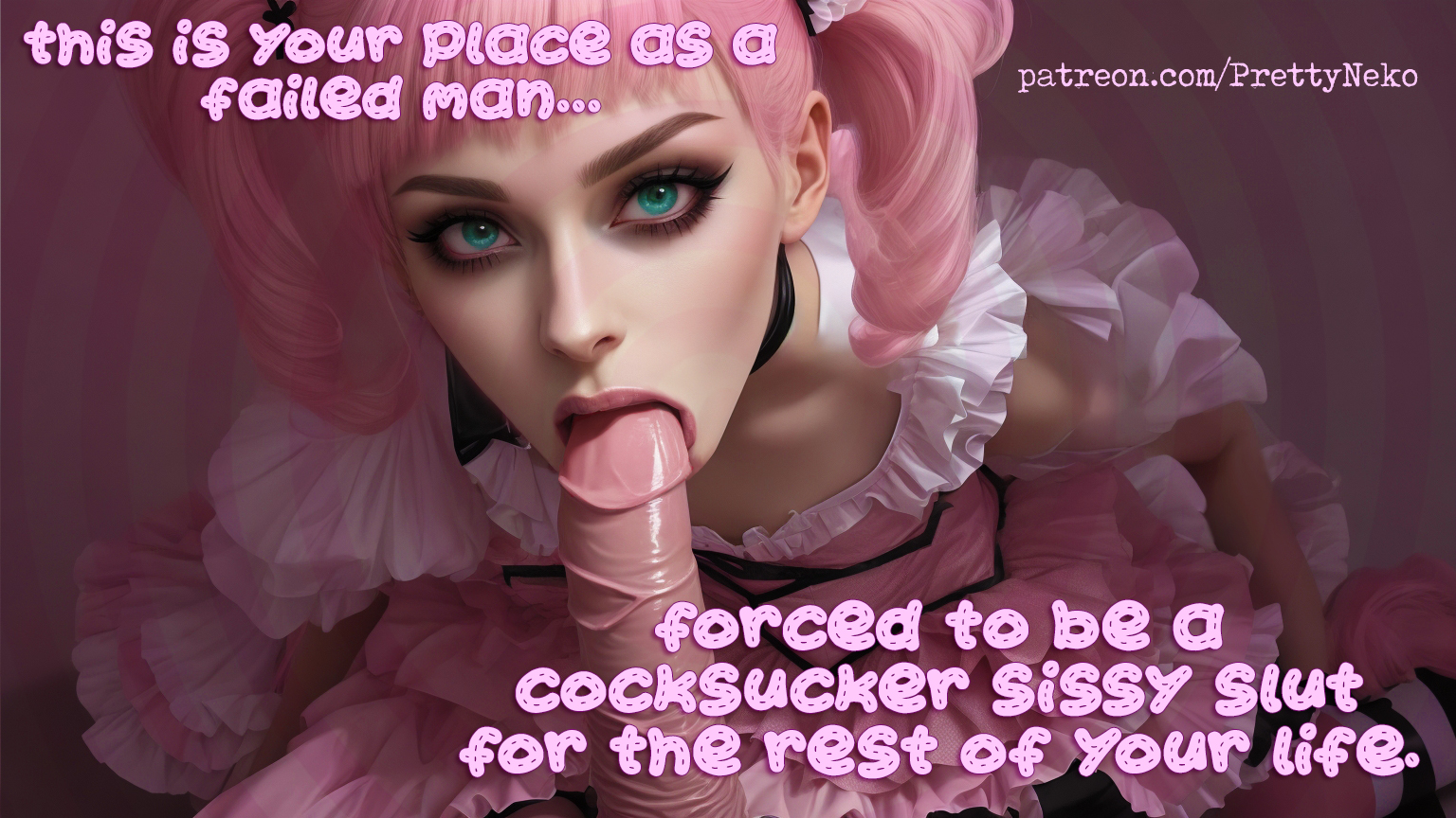 2boys, ai generated, brainwashed, brainwashing, faggot, femboy, feminine male, feminization, girly, hypnosis, male, mind break, mind control, oral, prettyneko, sissification, sissy, sissy caption, sissy outfit, sissyfication, transformation, trap, yaoi
