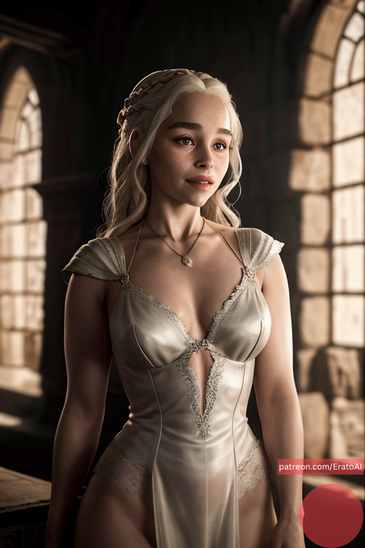 ai_generated daenerys_targaryen emilia_clarke eratoai fantasy game_of_thrones nude nude_female patreon_artist