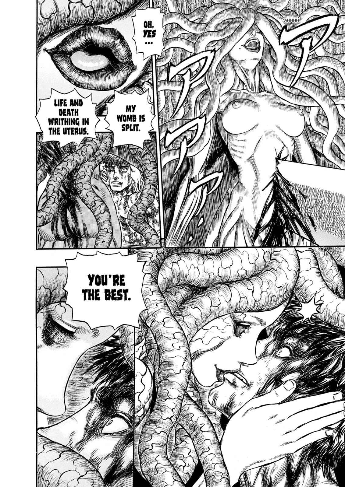 1boy 1boy1girl 1girls ass berserk big_butt black_hair blood breasts demon_girl dialogue dragonslayer_(sword) excited female female_penetrated forced guts_(berserk) harassment humanoid imminent_rape kissing long_hair looking_at_another male manga moaning monochrome muscular muscular_male nude_female orgasm pleasure_face reverse_rape scars slan smile spoilers succubus sword touching translated villainess wings