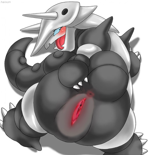 2003 aggron anus blush haison looking_at_viewer nintendo pokémon_(species) pokemon pokemon_(species) pussy source_request