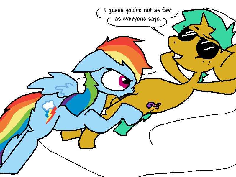 equine eyewear fellatio friendship_is_magic furry furry_only my_little_pony oral oral_sex pegasus rainbow_dash_(mlp) sex snails_(mlp) straight_hair sunglasses