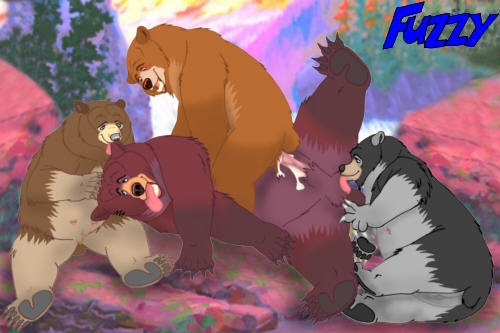 4boys anal bear brother_bear cum disney feral feral_on_feral fingering furry furry_only fuzzybaloo gay licking male male_only penis sex tongue tug_(brother_bear) yaoi