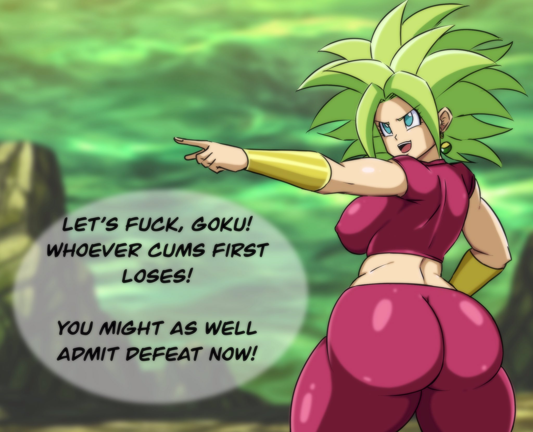 1girls, ass, ass bigger than head, big ass, big breasts, big butt, breasts, bubble ass, bubble butt, darwaarts, dragon ball, dragon ball super, fat ass, fat butt, female, huge ass, huge butt, kefla, legendary super saiyan, super saiyan, super saiyan 2, thick ass, thick butt, thick thighs, tournament of power