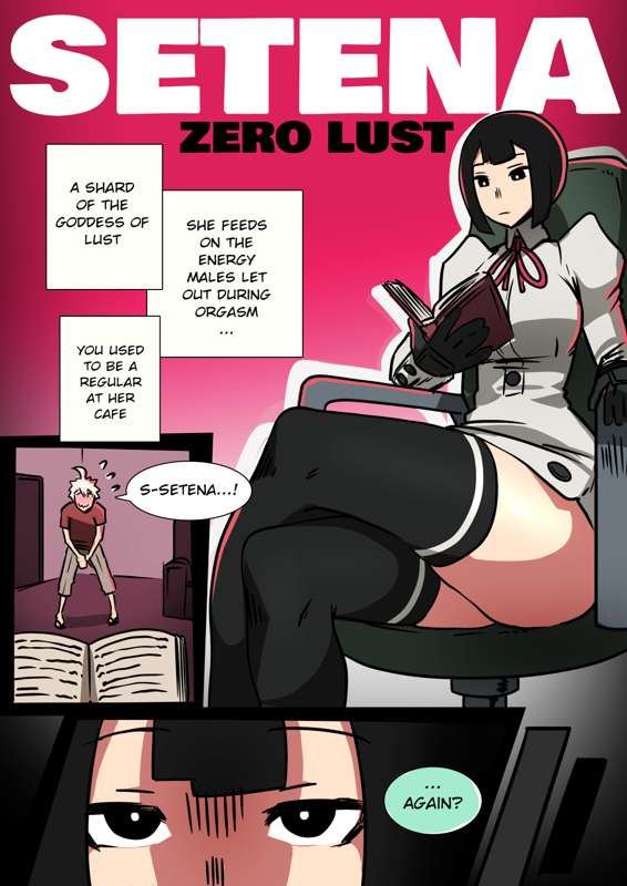 1boy 1boy1girl 1girls clothed_female clothed_female_nude_male clothed_sex comic comic_page fully_clothed mosbles nude_male original original_character setena_(mosbles7) thick_thighs thighhighs