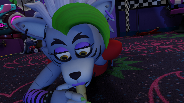 3d accurate_art_style anal_sex cock five_nights_at_freddy's five_nights_at_freddy's:_security_breach masturbation roxanne_wolf_(fnaf) roxanne_wolf_(x3milky) sucking_penis