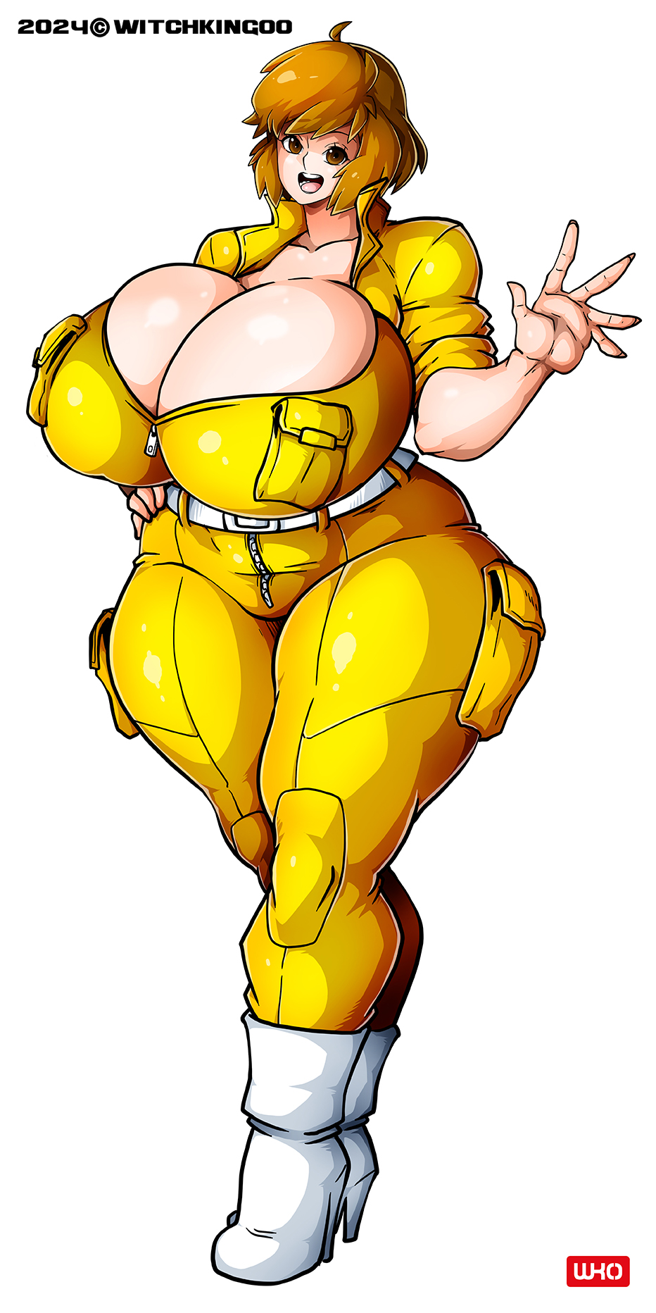 1girls, april o'neil, april o'neil (tmnt 1987), ass, big ass, big breasts, big hips, big thighs, boots, breasts, bust, busty, chest, curvaceous, curvy, curvy figure, digital drawing (artwork), digital media (artwork), female, female focus, gigantic ass, gigantic breasts, heel boots, heeled boots, heels, high heel boots, high heeled boots, high heels, hips, hourglass figure, huge breasts, human, hyper ass, hyper breasts, large breasts, legs, light skin, light-skinned female, lips, massive ass, massive breasts, mature, mature female, red head, round ass, round breasts, slim waist, teenage mutant ninja turtles, thick, thick hips, thick legs, thick thighs, thighs, tmnt 1987, top heavy, voluptuous, waist, wide hips, witchking00