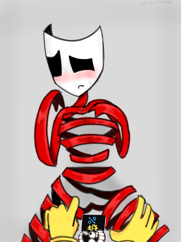 censored, gangle (the amazing digital circus), gangle with thick ribbons, glitch productions, gooseworx, jax (the amazing digital circus), straight, tagme, the amazing digital circus