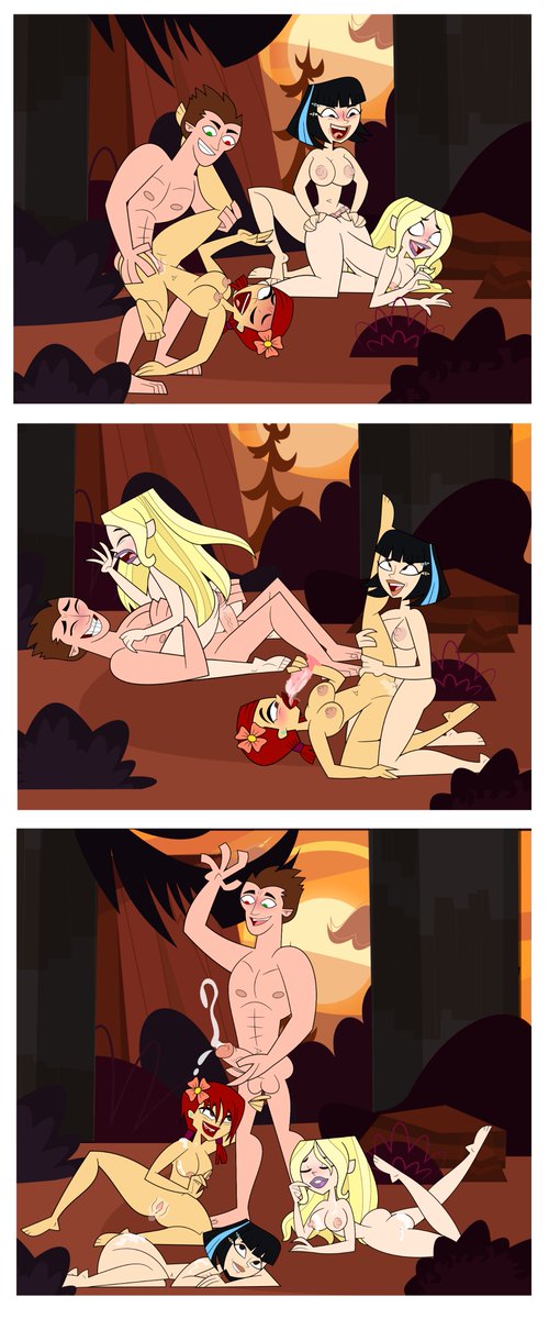 cum dawn_(tdi) lowres male oc penis pennsatucky strap-on tagme total_drama_(series) total_drama_island yuri zoey_(tdi)