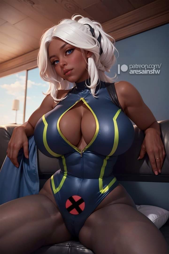 1girls, ai generated, ass, athletic, athletic female, big ass, big breasts, breasts, cameltoe, curvy, dark skin, dark-skinned female, earrings, female, female focus, female only, jewelry, large breasts, looking at viewer, marvel, marvel comics, ororo munroe, pussy, short hair, skindentation, solo, solo female, solo focus, stable diffusion, storm (x-men), thick thighs, upper body, white hair, x-men