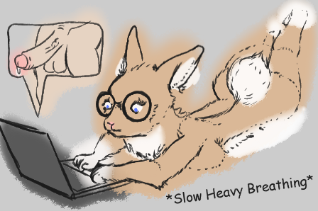 anthro browsing comic_sans computer cotton_tail doublespace female fur human humanoid lagomorph laptop leporid looking_at_computer looking_at_object low_res male male/female mammal nervous rabbit solo tan_body tan_fur text