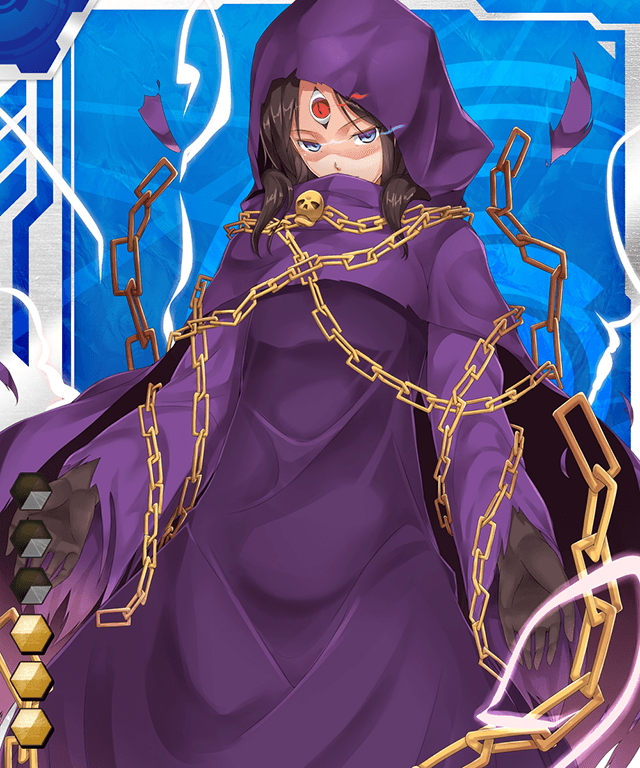 00s 1girls 3_eyes blue_eyes card_(blue-hr) card_(medium) chains female female_focus female_only hood human lilith-soft multi_eye neropaso official_art robe solo tagme taimanin_(series) taimanin_asagi taimanin_asagi_battle_arena taimanin_asagi_battle_arena_all_card_gallery taimanin_asagi_kessen_arena tatona_(taimanin_asagi)