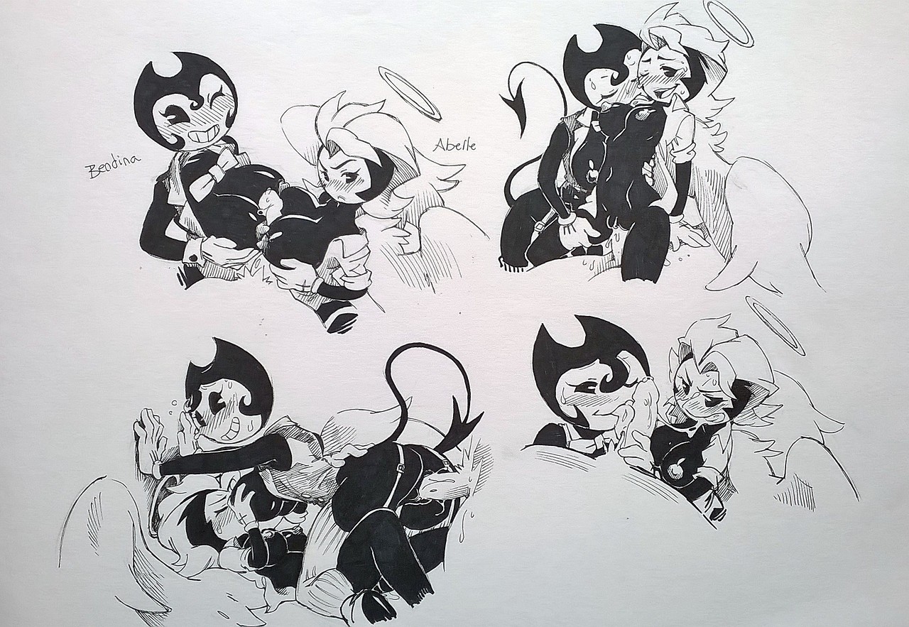 Rule 34 Dev - 1boy 1boy2girls 2girls abel_the_guardian_angel anthro <b>bendy</b> <b>b...</b>