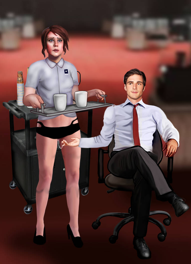 1boy coffee_mug control defeated defeated_heroine enslaved exposed fondle fondled grope grope_from_behind groped humiliated humiliating humiliation hypnosis jesse_faden maid male mind_break mind_control mindbreak mindfuck miniskirt office office_chair office_clothing office_lady slave slavegirl source_request spank spanked spanked_ass spanked_butt spanking spread_legs wide_eyed