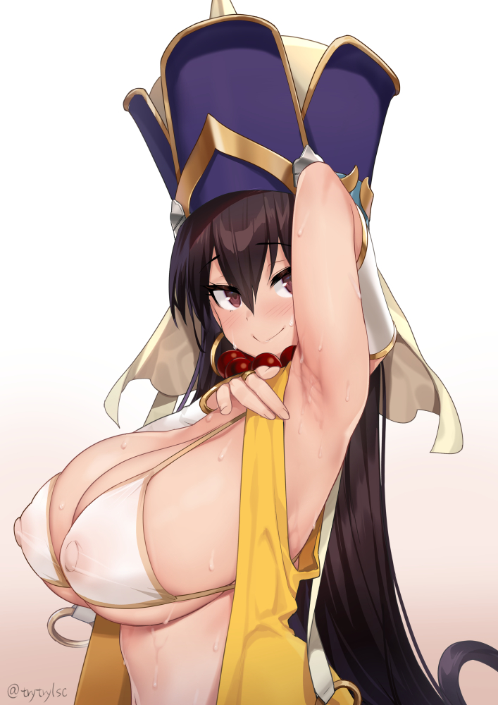 1girls 
fate_(series) arm_up armpit armpit_fetish armpit_focus armpits arms_up big_hat big_penis bikini_top brown_hair busty clothed fate/grand_order

xuangzang_sanzang_(fate) fate_(series) female female_only hat huge_breasts large_breasts light-skinned_female light_skin nipples nipples_visible_through_clothing partially_clothed see-through see-through_clothing sexy_armpits swimsuit_top try try_(lsc) xuanzang_(fate)