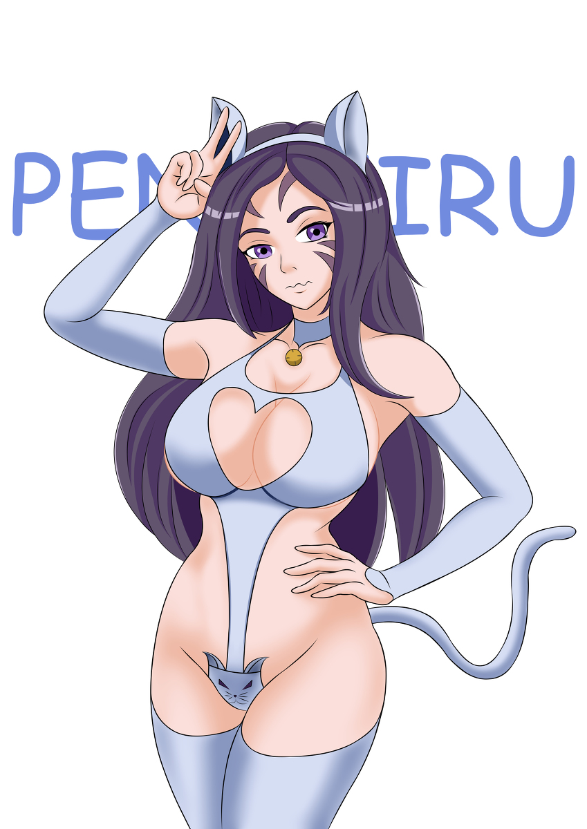 female female_focus girl kai'sa league_of_legends penshiru